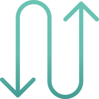 Ok simgesi simgesi tasarımı