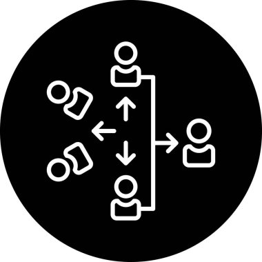 seo modern simgesinin vektör illüstrasyonu