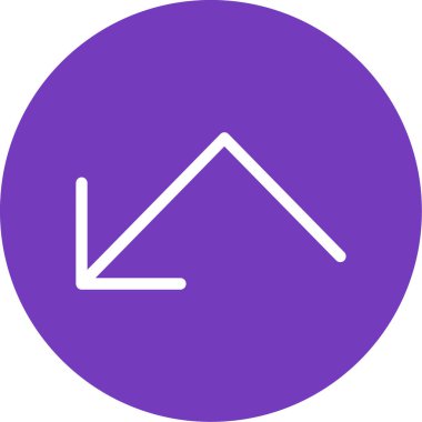 Ev. Web simgesi basit illüstrasyon