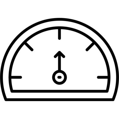 hız dometresi vektör illüstrasyonuName
