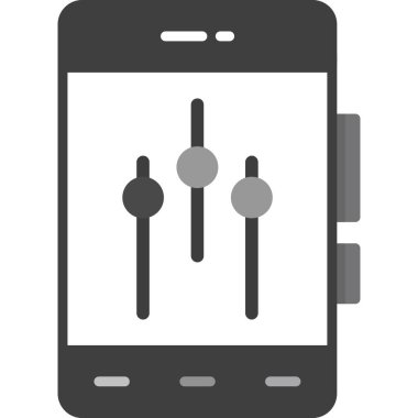 cep telefonu vektör simgesi