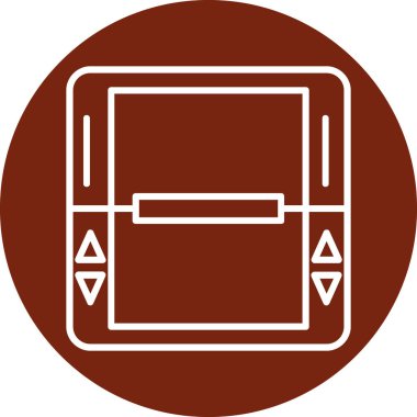 Bir kitabın vektör illüstrasyonu