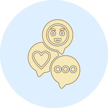 Kalp simgesi. Aşk işareti. Vektör