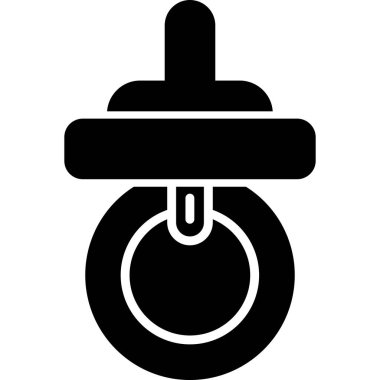 Bomba Vektörü Kabartma Simgesi Tasarımı