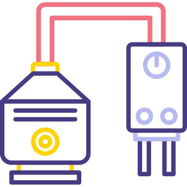 Benzin deposu. Basit tasarım