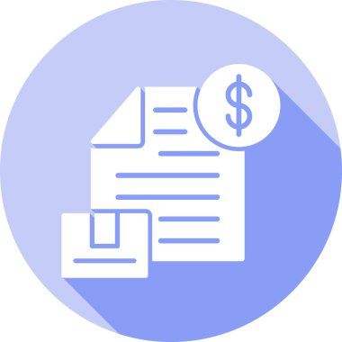 Dolar. Web simgesi basit illüstrasyon