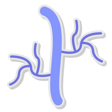 Çizgi film karakterinin vektör çizimi