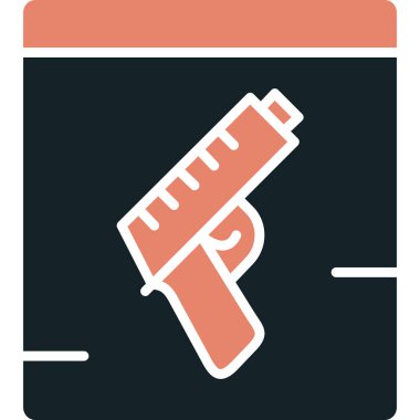 Vektör illüstrasyonu, simge ögesi arkaplanı