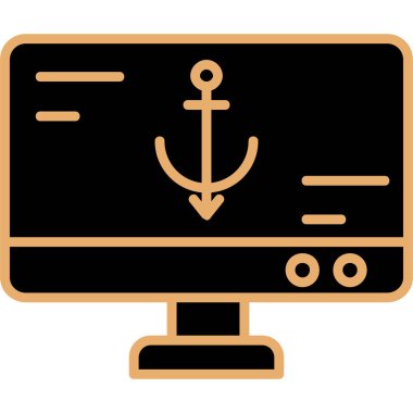 Modern ofis binasının vektör simgesi