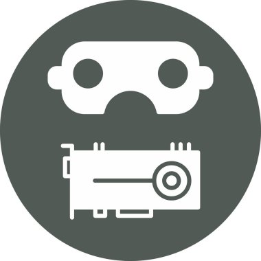 Kamera. Web simgesi basit illüstrasyon