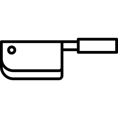 İzole edilmiş tek bir sigaranın vektör çizimi