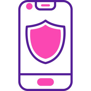 Telefon simgesinin vektör illüstrasyonu