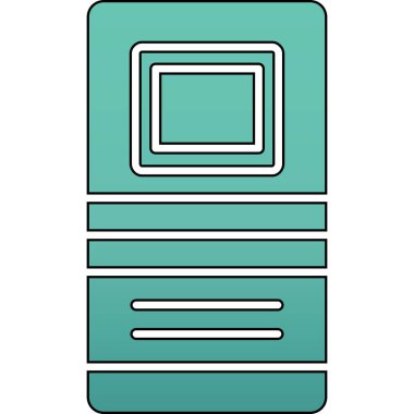 seo modern simgesinin vektör illüstrasyonu