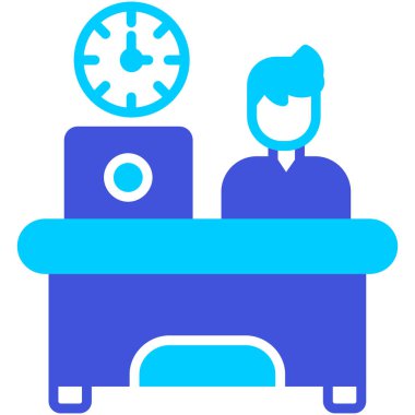 masa simgesi, modern tasarım illüstrasyonu