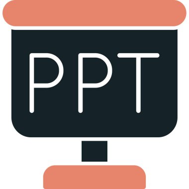 dosya biçimi simgesi, vektör illüstrasyonu