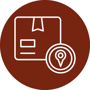 Harita işaretleyici simgesi, konum simgesi, vektör illüstrasyonu