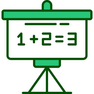Eğitim. Web simgesi basit illüstrasyon