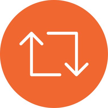 ok simgesinin vektör illüstrasyonu