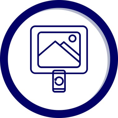 seo modern simgesinin vektör illüstrasyonu