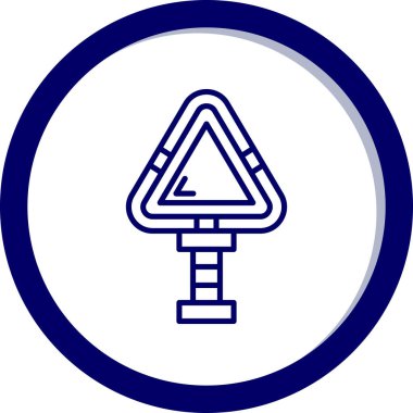 Trafik işareti. Web tasarımı