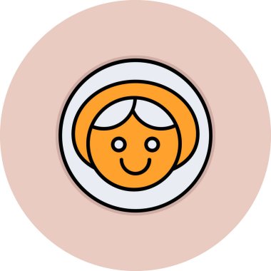 İnsan simgesinin vektör illüstrasyonu