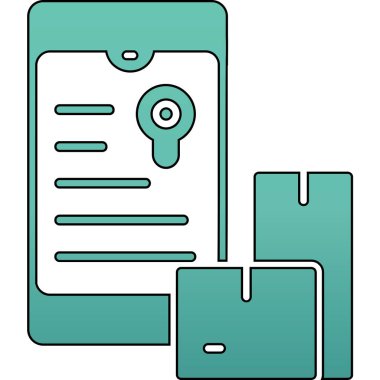 seo modern simgesinin vektör illüstrasyonu