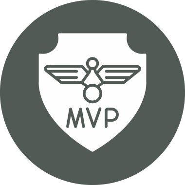 Madalyalı bir çelengin vektör çizimi