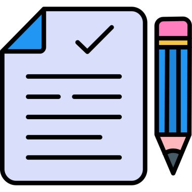 Kitap. Web simgesi basit illüstrasyon