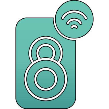 wifi simgesi vektör illüstrasyonu