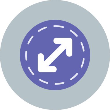 ok yönü sağ simge ile doldurulmuş dış hat biçimi