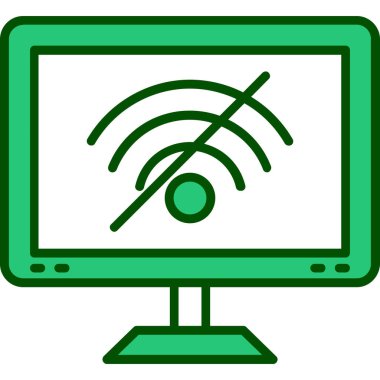 wifi simgesi vektör illüstrasyonu