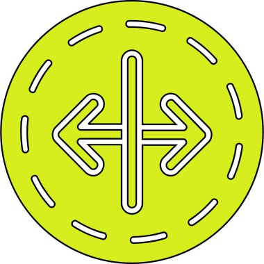 Modern bir simgenin vektör illüstrasyonu