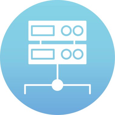 Modern simgenin vektör illüstrasyonu