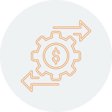 dolar simgesivektör illüstrasyon