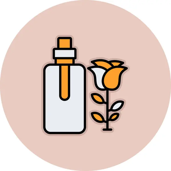 Parfüm. Web simgesi basit illüstrasyon