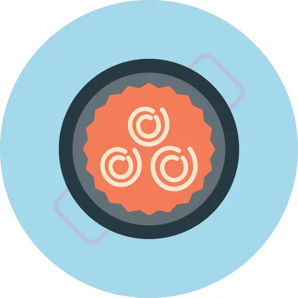 Üç portakallı yuvarlak tabak.