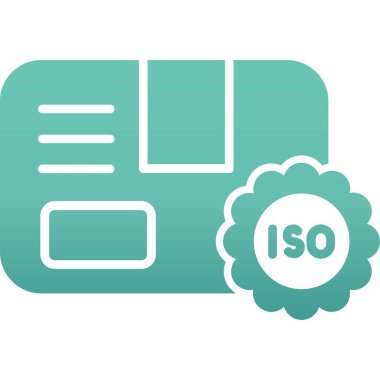 izo vektör dairesi renk simgesi