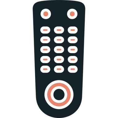 Dolu dış hat biçiminde uzaktan kontrol simgesini kontrol et