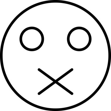 yüz ifadesi ifade vektör illüstrasyonu