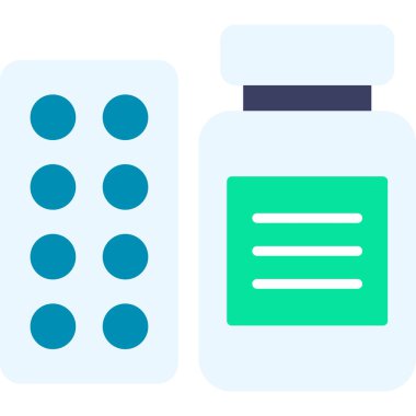 tıp web simgesi basit tasarım