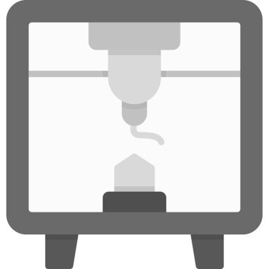 Kahve makinesi ikonu. Beyaz arkaplanda izole edilmiş web tasarımı için espresso üreticisi makine vektör simgesinin basit çizimi