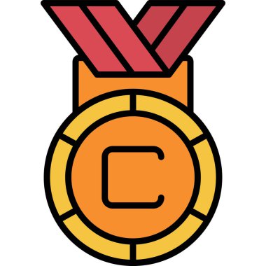 ödül şampiyonu madalya ikonu