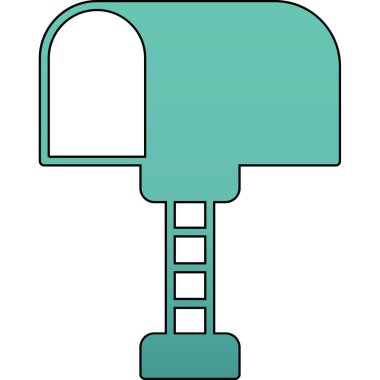 Tekerlekli sandalye. Basit resimleme