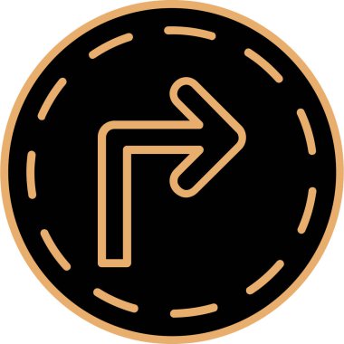 ok simgesi vektör illüstrasyonu