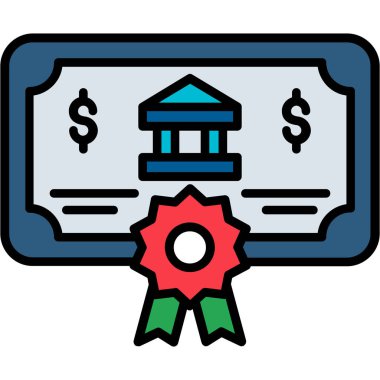 para ve finans vektör simgesi