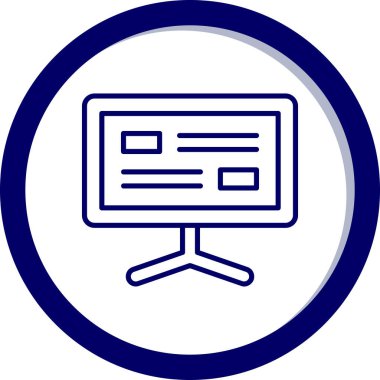 seo modern simgesinin vektör illüstrasyonu