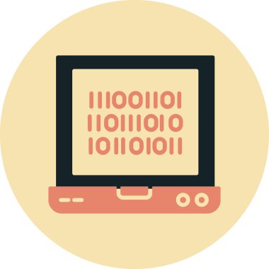 bilgisayar vektör simgesi modern illüstrasyon