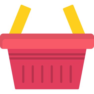 Sepet Simgesi vektör illüstrasyonu