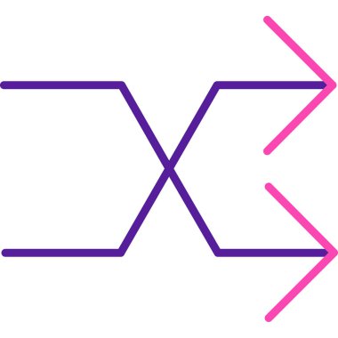 ok simgesi vektör illüstrasyonu