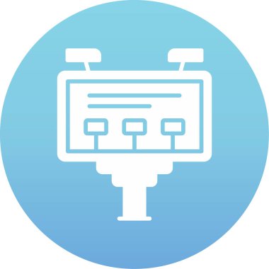 Bilgisayar. Web simgesi basit illüstrasyon